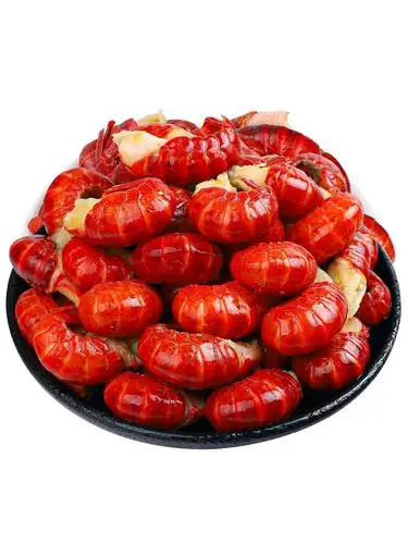 渔哥头等舱 冰鲜小龙虾虾尾 净重875g 约160尾