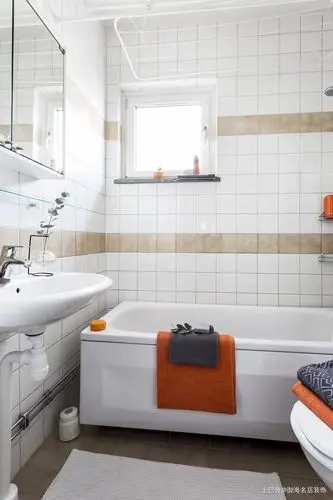 纯净北欧风,纯白的迷人魅力卫生间北欧极简卫生间设计图片赏析