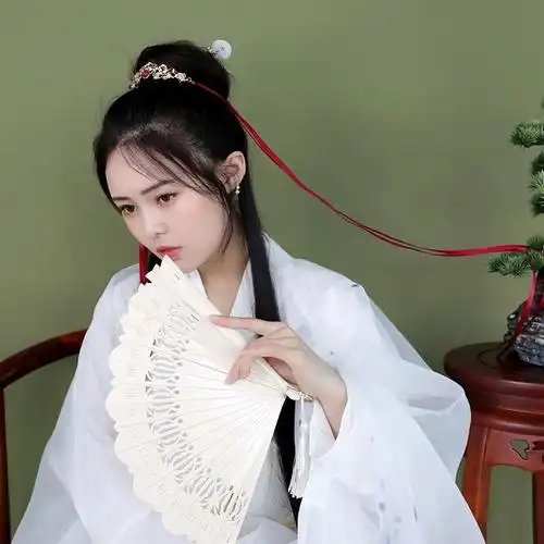 古代男子 束发_发型图片