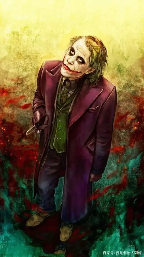 希斯莱杰壁纸,最爱小丑!