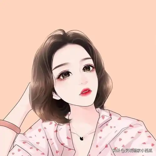 换一换你的头像吧手绘的女生动漫微信漫画脸看着更加的独特