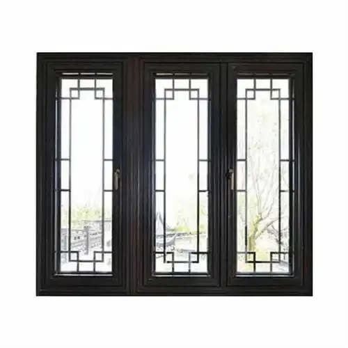 定制中式门窗金刚网纱118系列中式复古玻璃窗