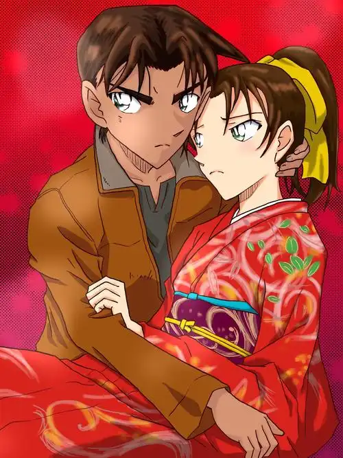 红的平次和和叶-职业名侦探柯南