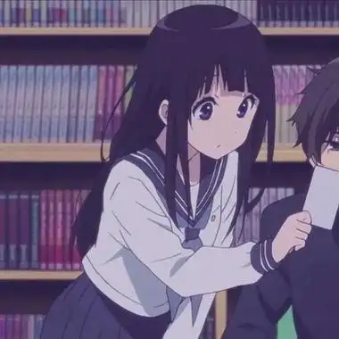 千反田爱瑠与折木奉太郎情头图片