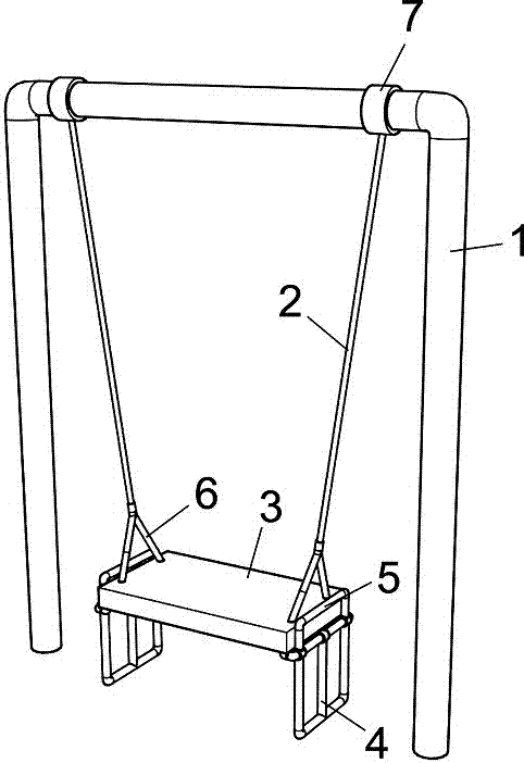 一种新型多用秋千椅制造技术