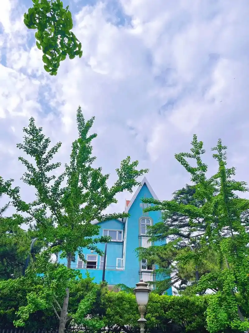 公主楼 蝴蝶楼 西班牙风情馆～#八大关风景区 #青岛 - 抖音