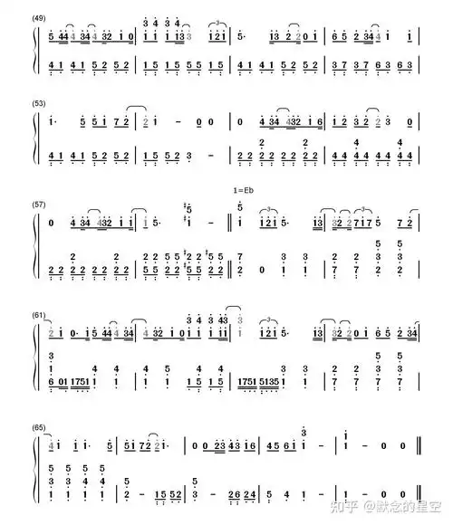 钢琴谱双手简谱双版本刘瑞琪房间