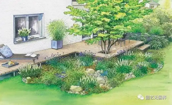 32款花园手绘,让笔尖勾画花园灵感