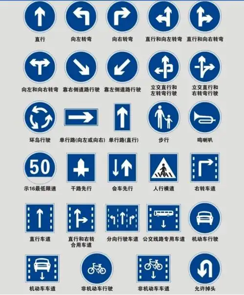 学车考驾照,科目一标志大全!教练:建议学员收藏学习!_搜狐汽车_搜狐网