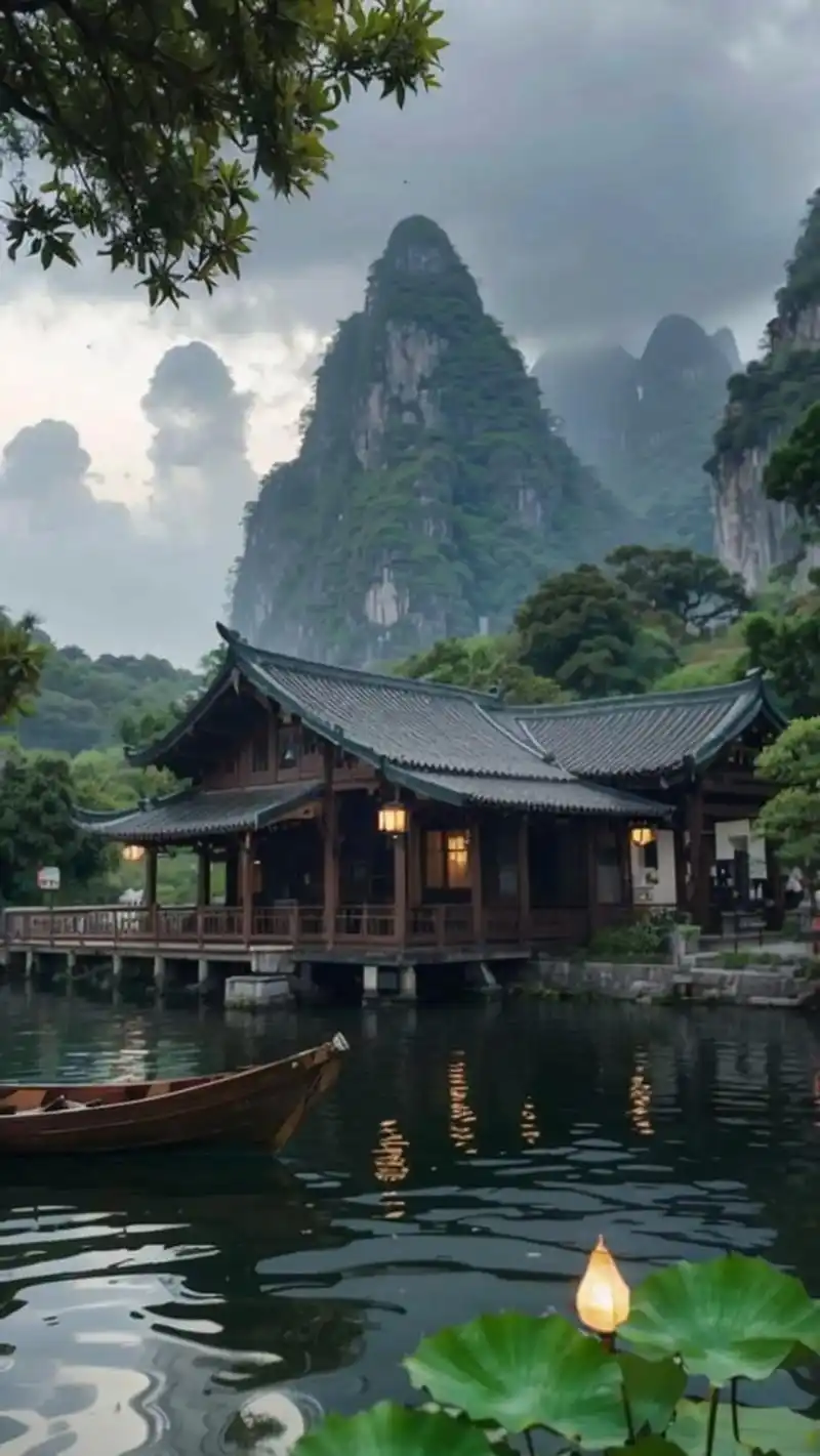 桂林山水是大自然的杰作,也是人们心中的美景.无论你