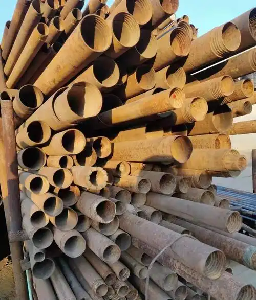 工程结束处理40吨废旧钢管