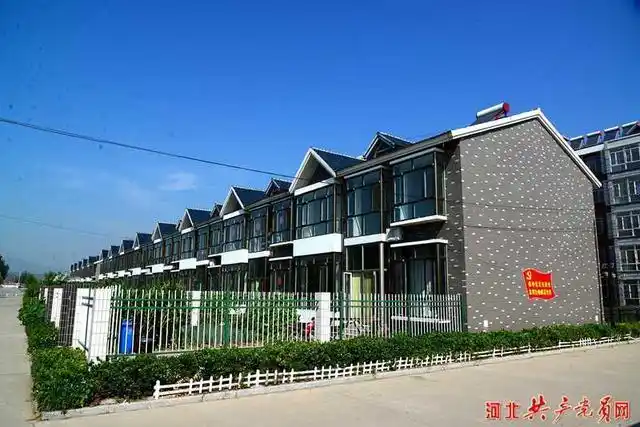 迁西县洒河桥镇大关庄村民居一角.