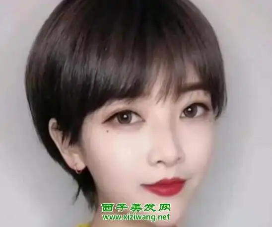 五款齐刘海短发发型图片 减龄又可爱的女生短发洋气十足