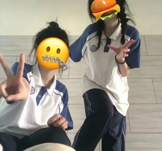 闺蜜头像表情挡脸