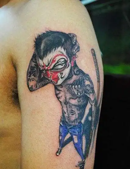 社会猴纹身图片-社会猴纹身素材图片-社会猴纹身图片大全