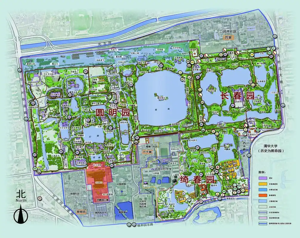 圆明园的百年古莲二代已盛开,花期还剩一月,要看,趁早带娃去