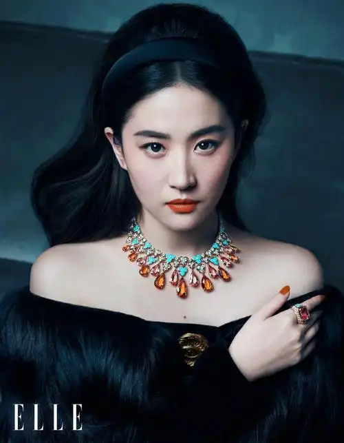 刘亦菲elle9月刊封面