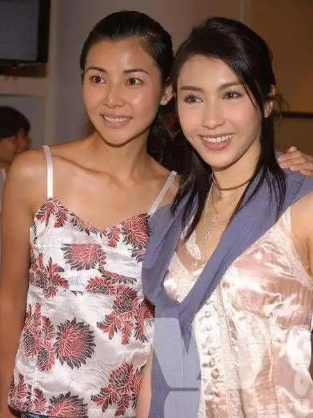 黎姿与朱茵同框旧照曝光,怎么可以那么美