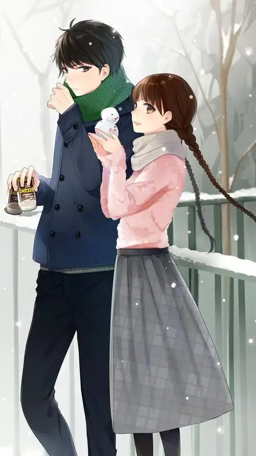 我们背对背拥抱,爱情来不及变老!二次元情侣系列壁纸图集