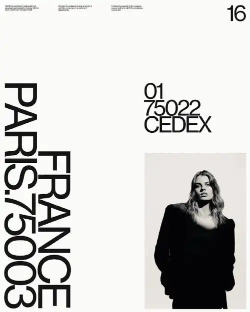 海报设计##版式设计#氛围感直海报设计 | 有趣的排版