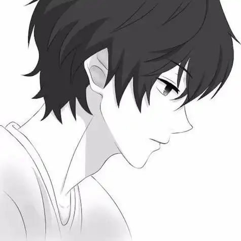 头像男生侧脸漫画图片 男生头像图片大全 -【爱个性】
