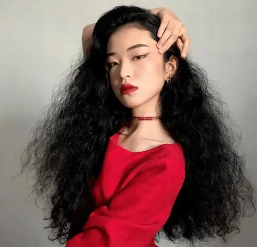 "烟花烫"_发型_中国_人类