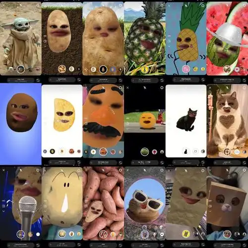 收藏的一些搞怪ins特效08