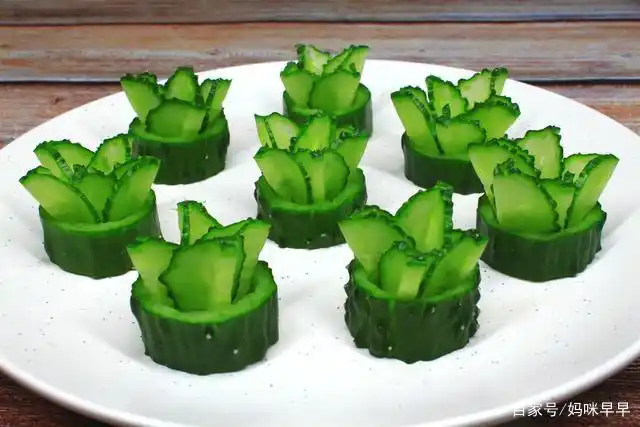 黄瓜这3种做法,好吃又好看,做法特简单,春节招待客人很有面子