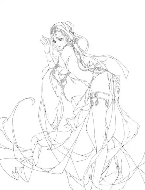 儿童手绘漫画古风简笔画集 简笔画图片大全-蒲城教育文学网