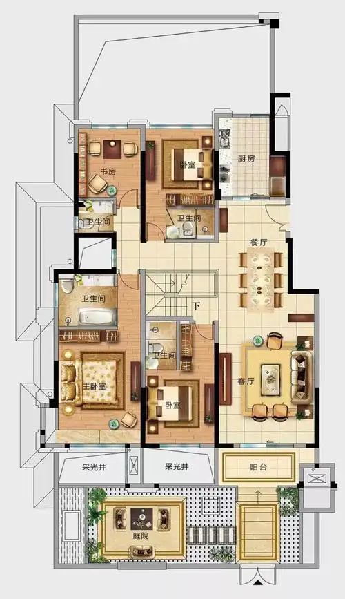 一半是河畔生活的诗与远方 一半是繁华城芯的人间烟火 东正·颐和府城