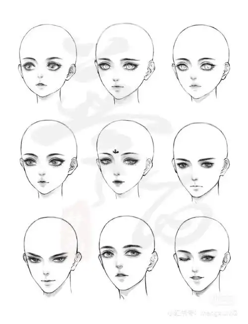 绘画参考##五官参考