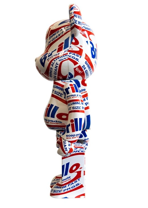 bearbrick艺术家安迪沃霍尔brillo盒子1000积木熊