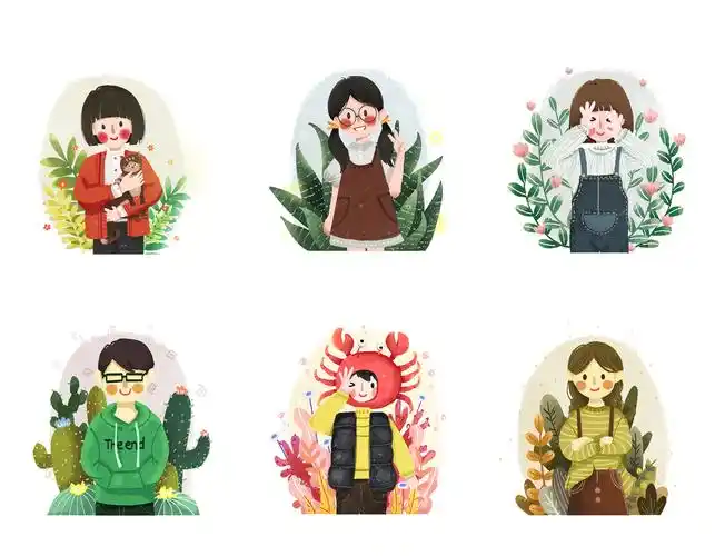 我的朋友们 my friends|插画|儿童插画|王大林子 - 原创作品 - 站酷