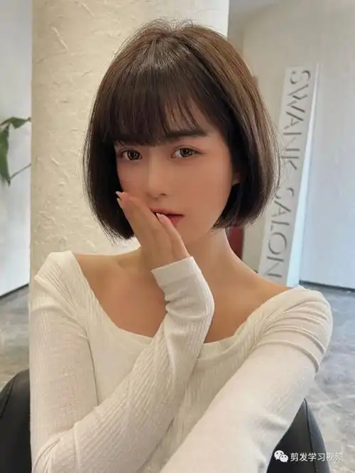 冬天短发剪得好超乖巨甜显年轻发廊精选50款