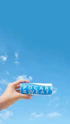 壁纸ins可爱简约清新蓝色天空夏