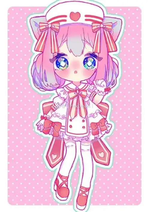 动漫人物##q版少女##动漫卡通