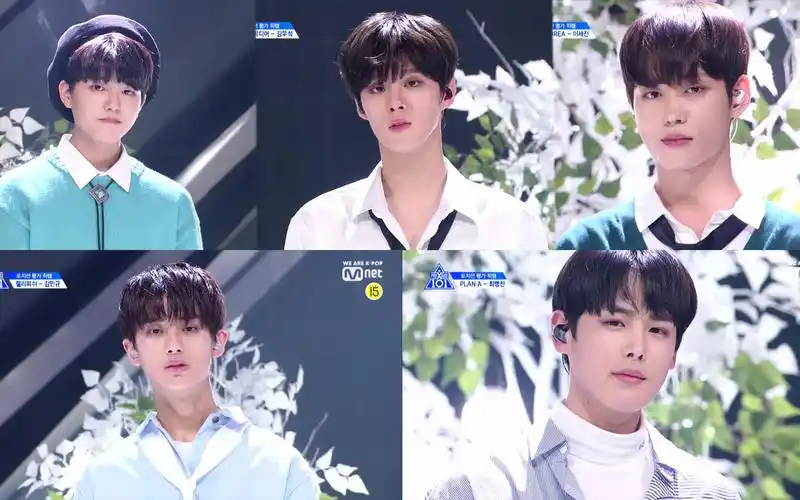 致我的思春期 produce x101 位置评价 五人版