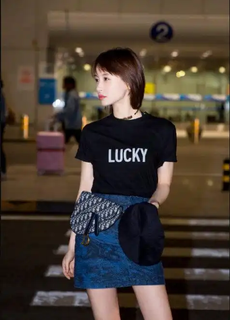 复古油头搭配民族长裙减龄显高,小个子又怎样|王子文|发型|脸型_新浪