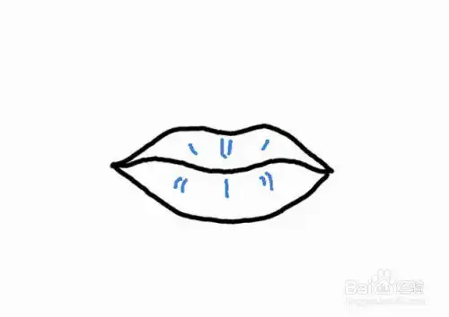 如何绘制女孩的嘴唇