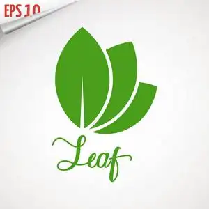 景观设计,园林,植物,自然与生态矢量标志.生态幸福生活标志概念图标.