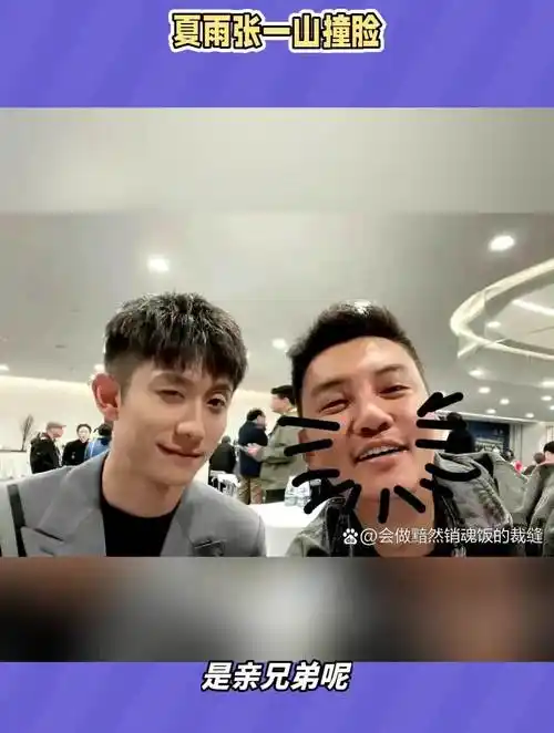 夏雨张一山撞脸