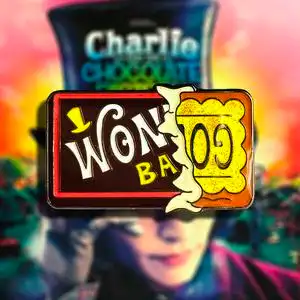 查理和巧克力工厂电影金属徽章周边威利旺卡wonka巧克力珐琅胸针