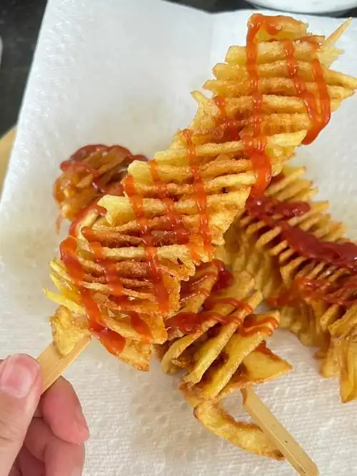 旋风薯塔超简单的制作方式