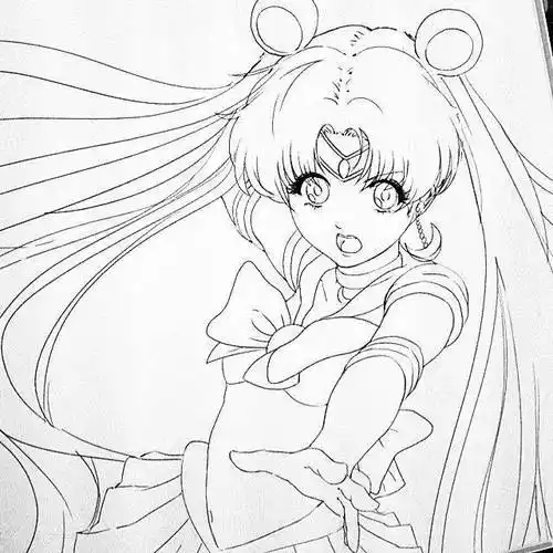 美少女简笔画 美少女简笔画简单又漂亮