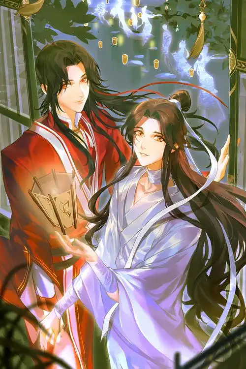 画墙纸谢怜花城三郎花怜国漫动漫周边天官赐福挂画 03 谢怜 其它 海报