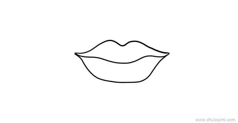 嘴唇儿童画怎么画 嘴唇简笔画画法
