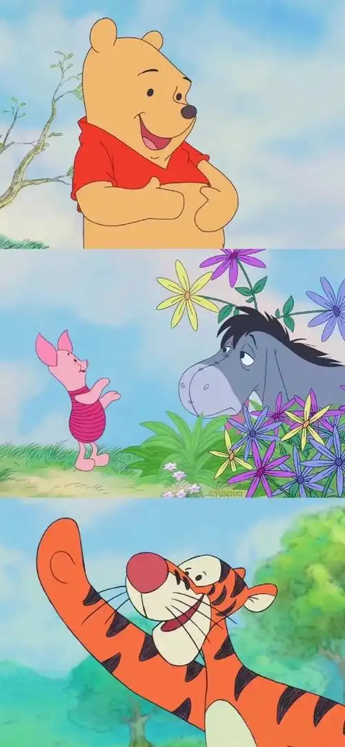 三格拼接壁纸,好看