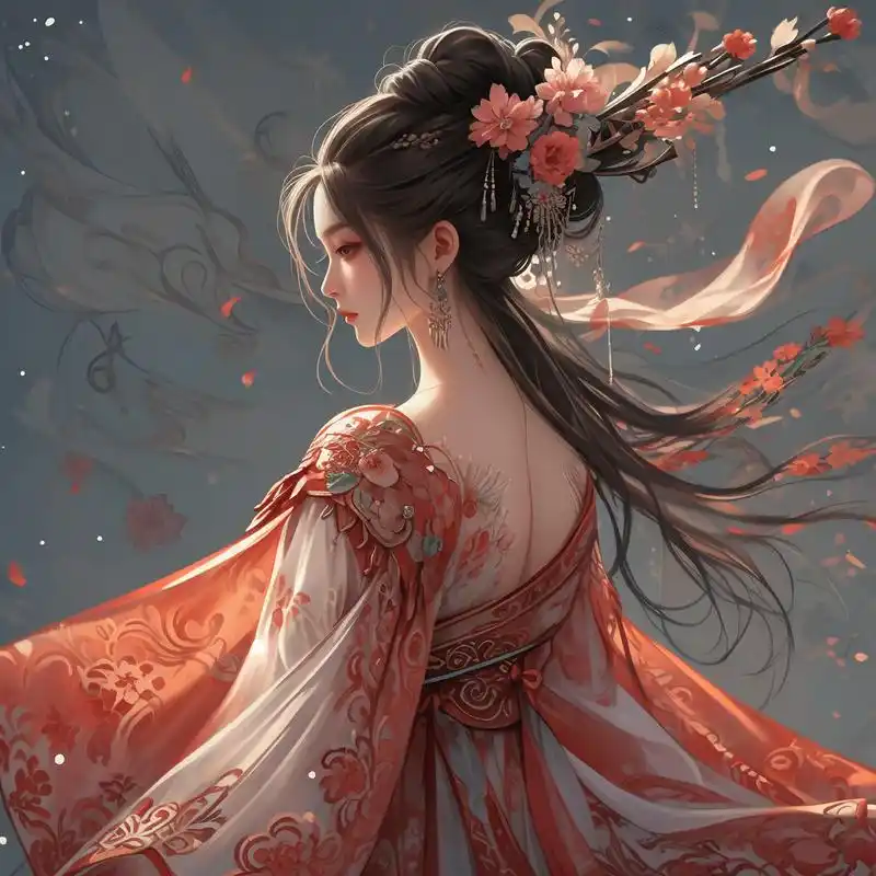 试试这些又拽又飒的古风女生头像吧!