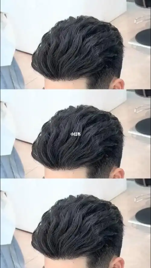 男士一定要尝试的纹理背头