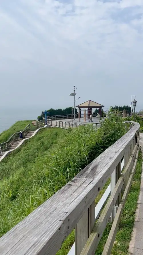 青岛 燕儿岛山木栈道